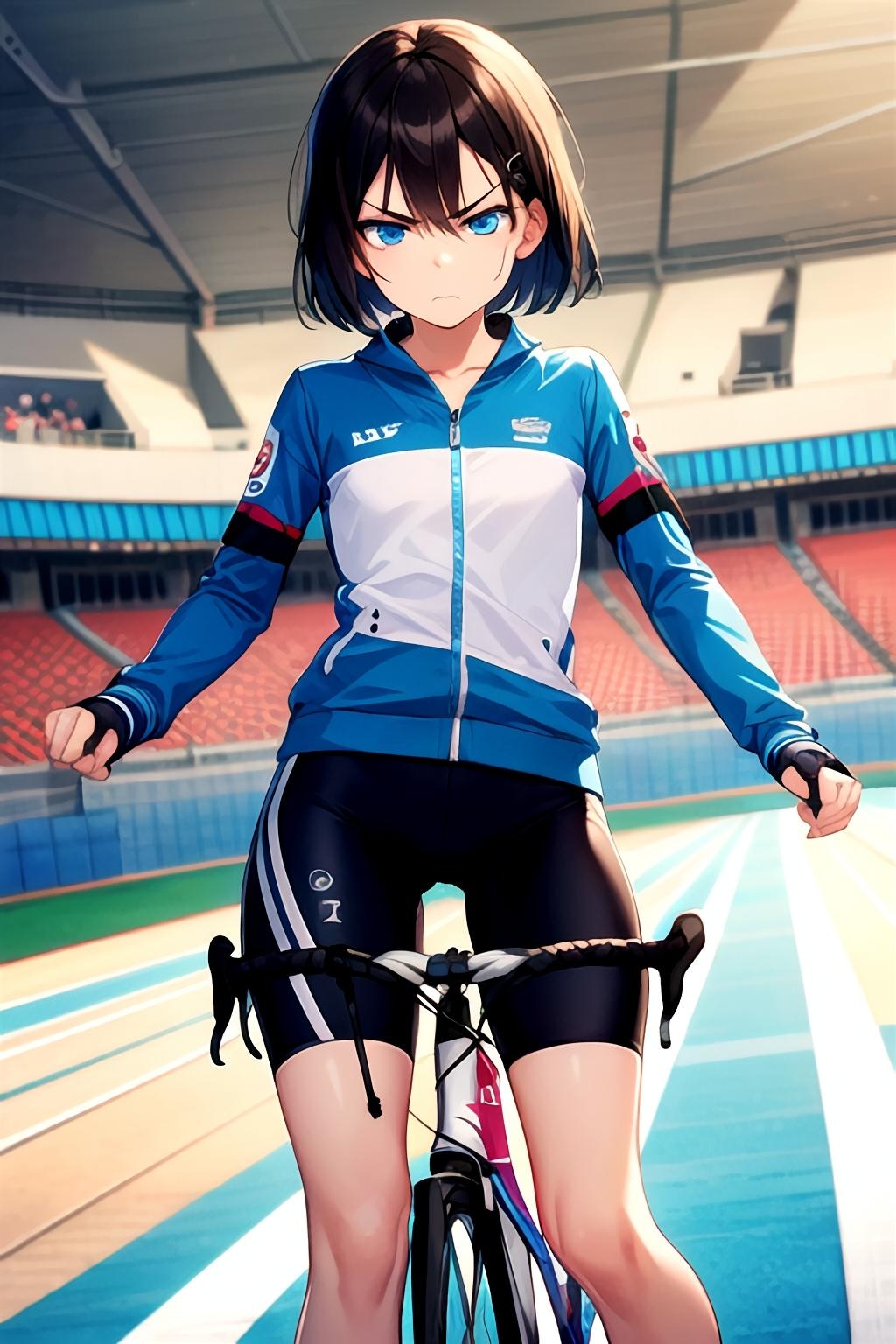 青い目の幼馴染〜ガールズ競輪を目指す？編