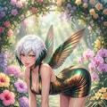 ハチドリ擬人化(野獣化) 4枚目