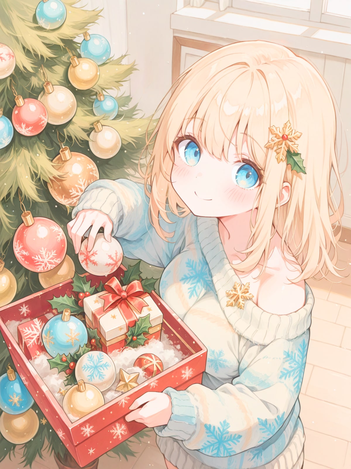 クリスマスじまいの時間 | の人気AIイラスト・グラビア