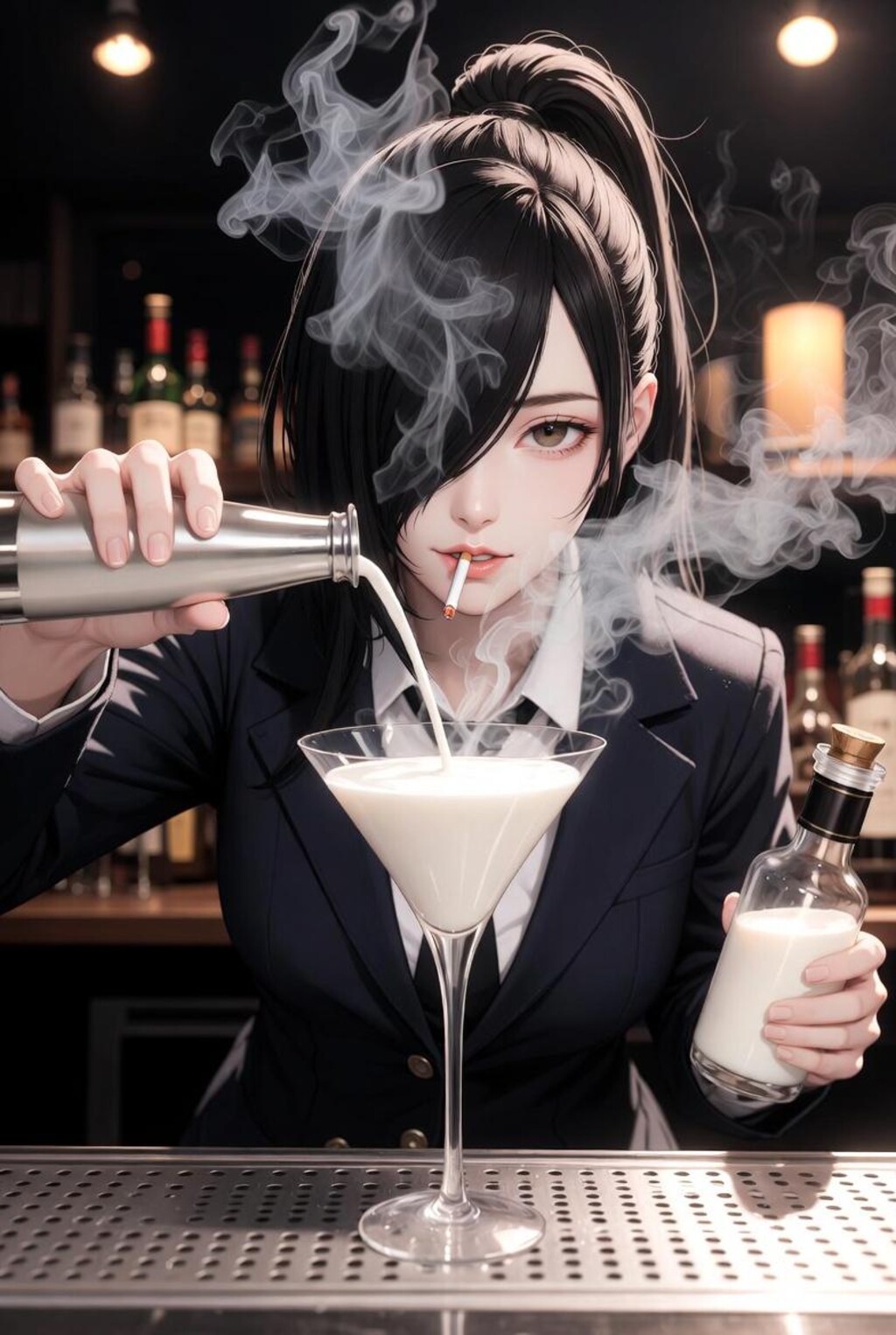 ﾎﾜｲﾄﾁｮｺﾏﾃｨｰﾆです🚬🍺🥛