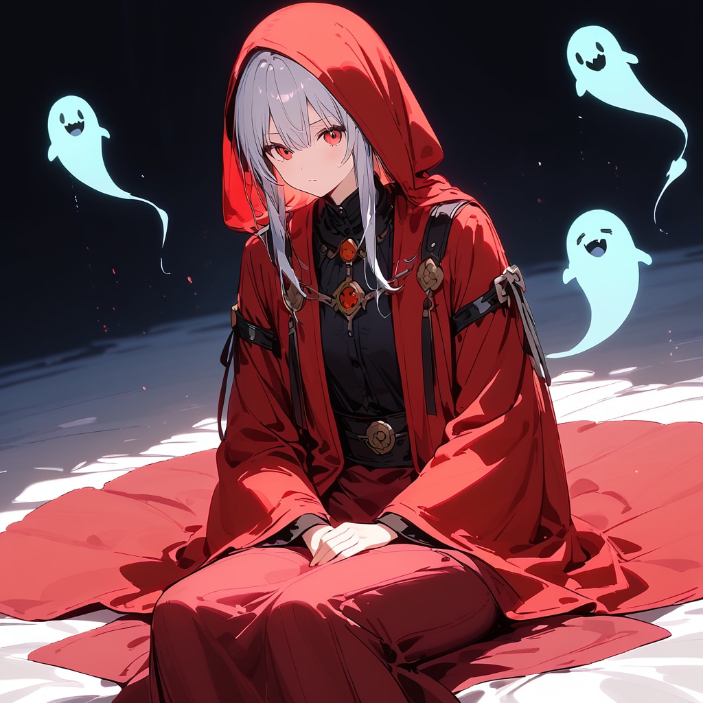 赤いローブの幽霊_HALO