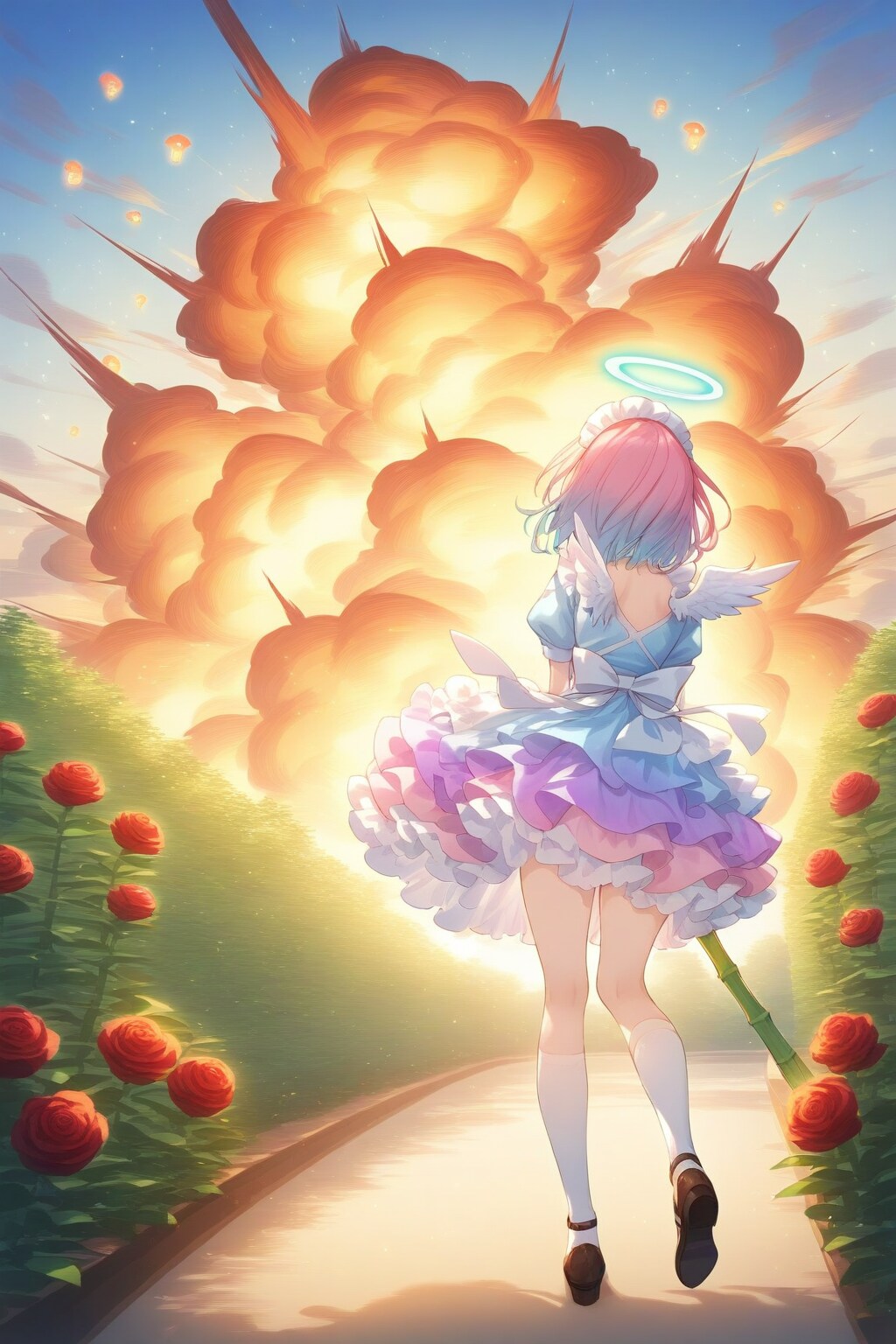 カラフルな天使