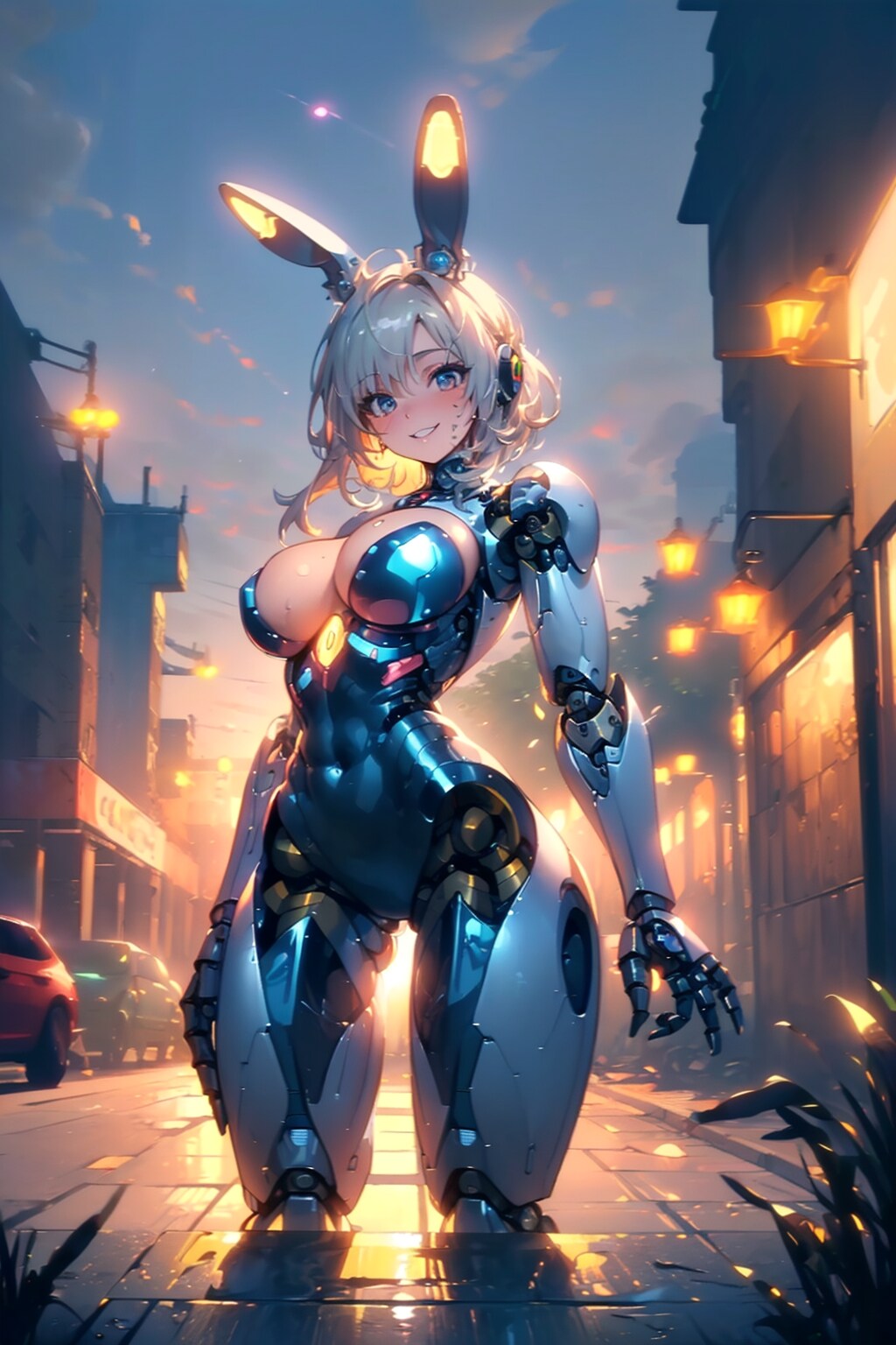 無骨なバニーガール
