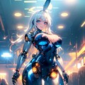 無骨なバニーガール 2枚目