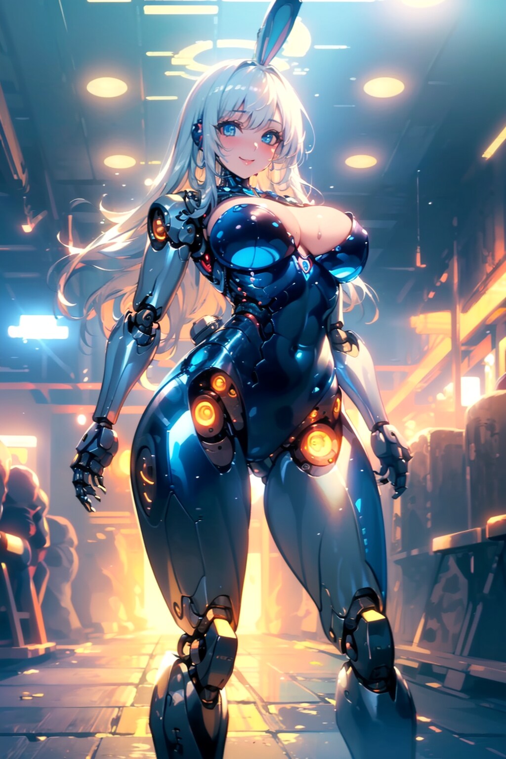 無骨なバニーガール