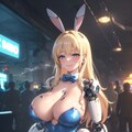 無骨なバニーガール 4枚目