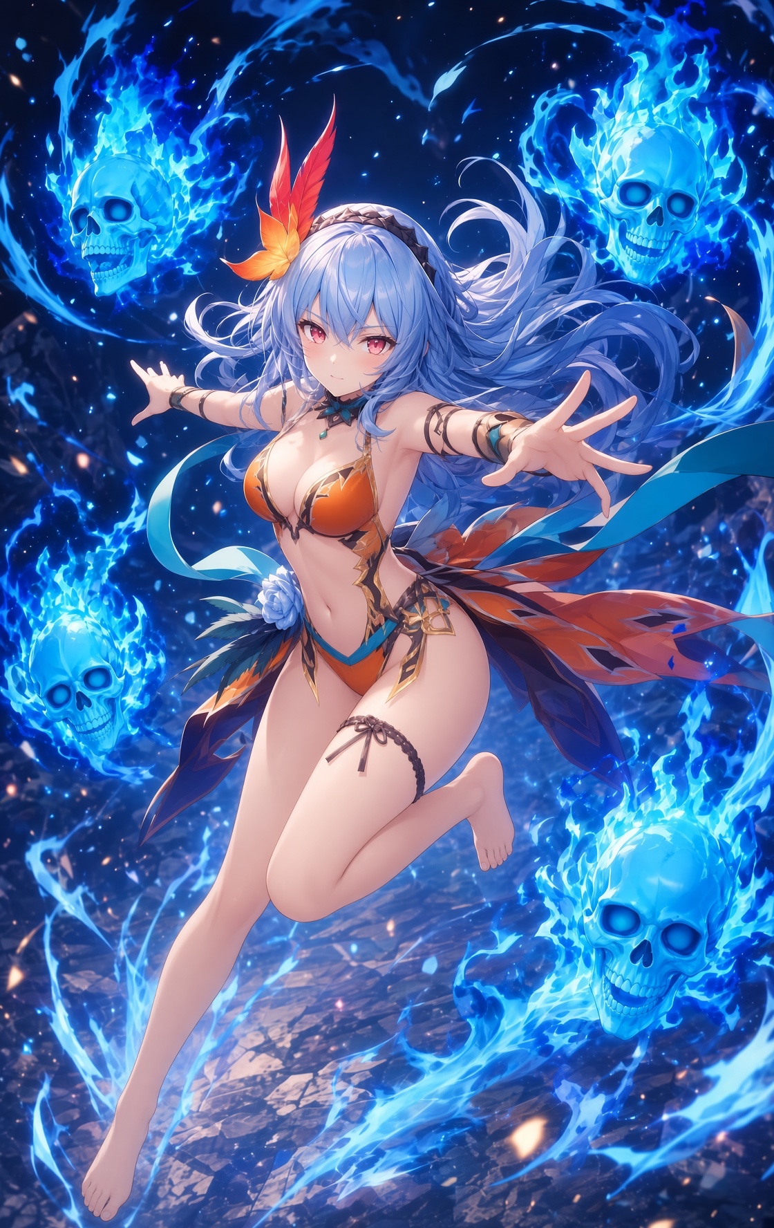 水着ロックブーケ