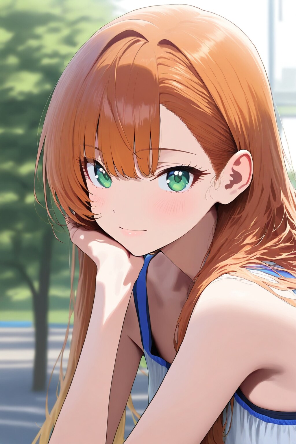 スラッと背の高いスレンダーな美女