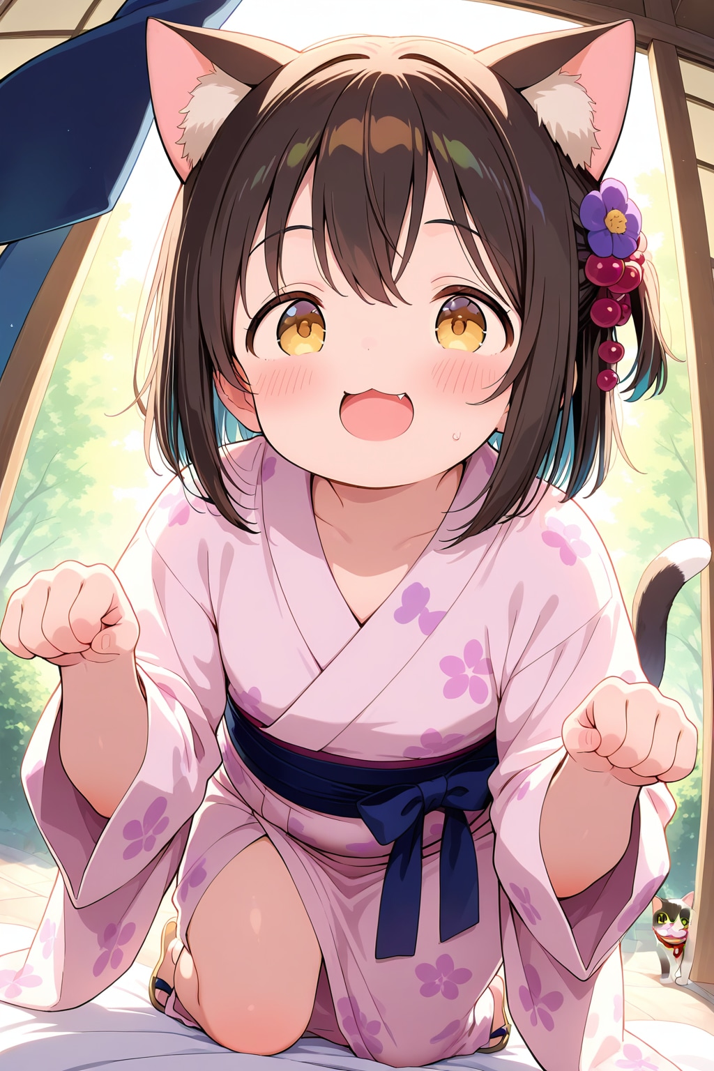 猫娘と温泉旅行