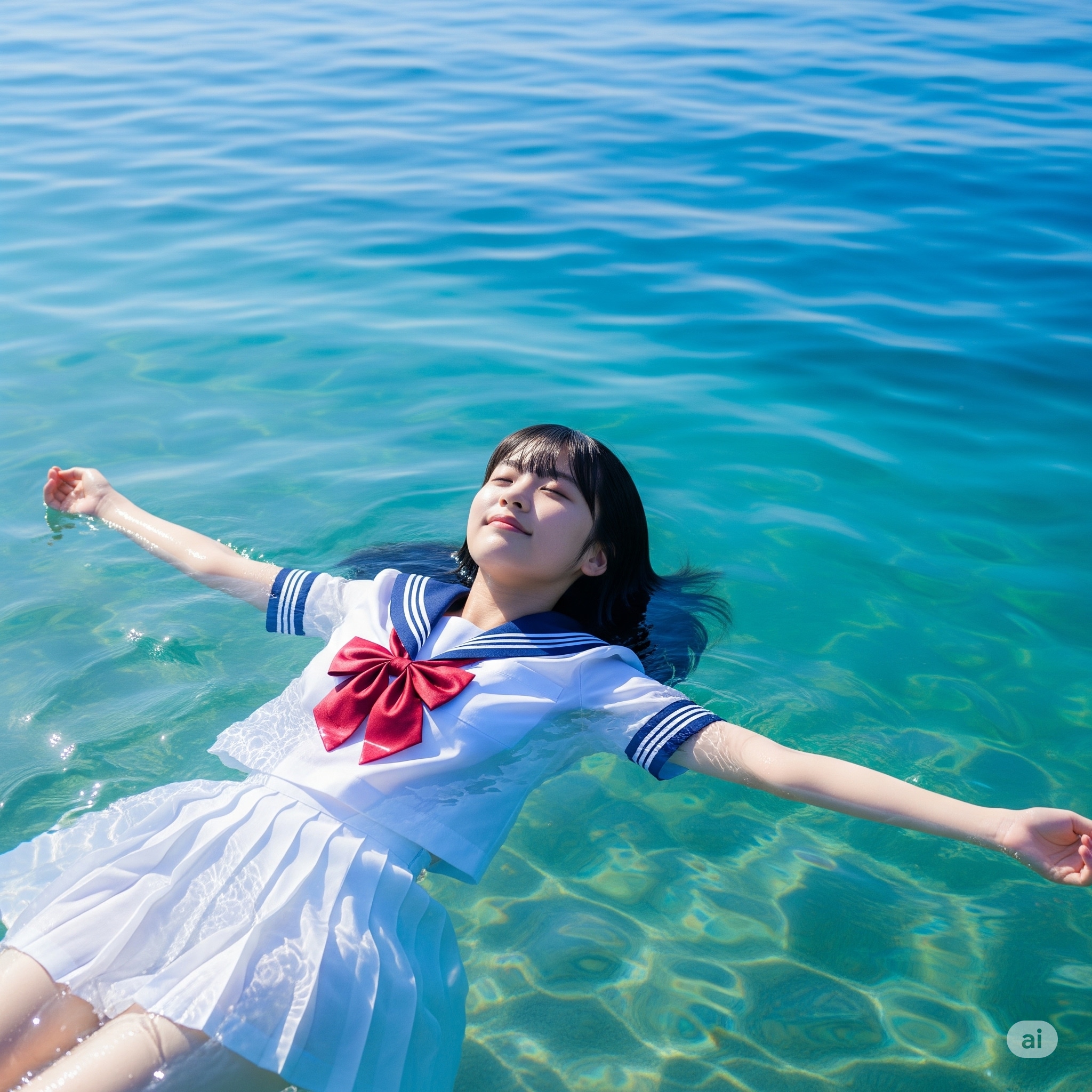制服のまま
