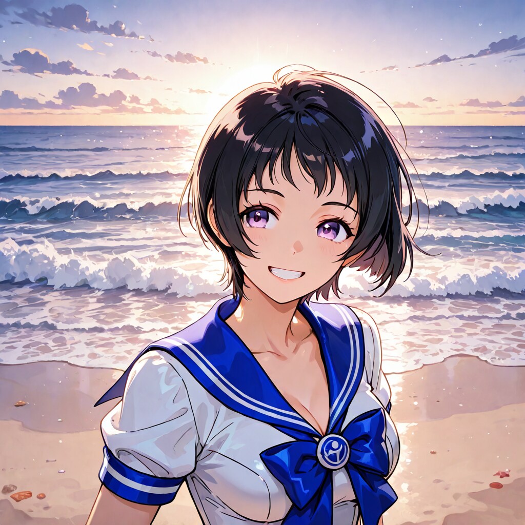 放課後の海