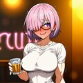 赤面制服＆私服コスプレ眼鏡後輩人妻 4枚目