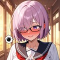 赤面制服＆私服コスプレ眼鏡後輩人妻 6枚目