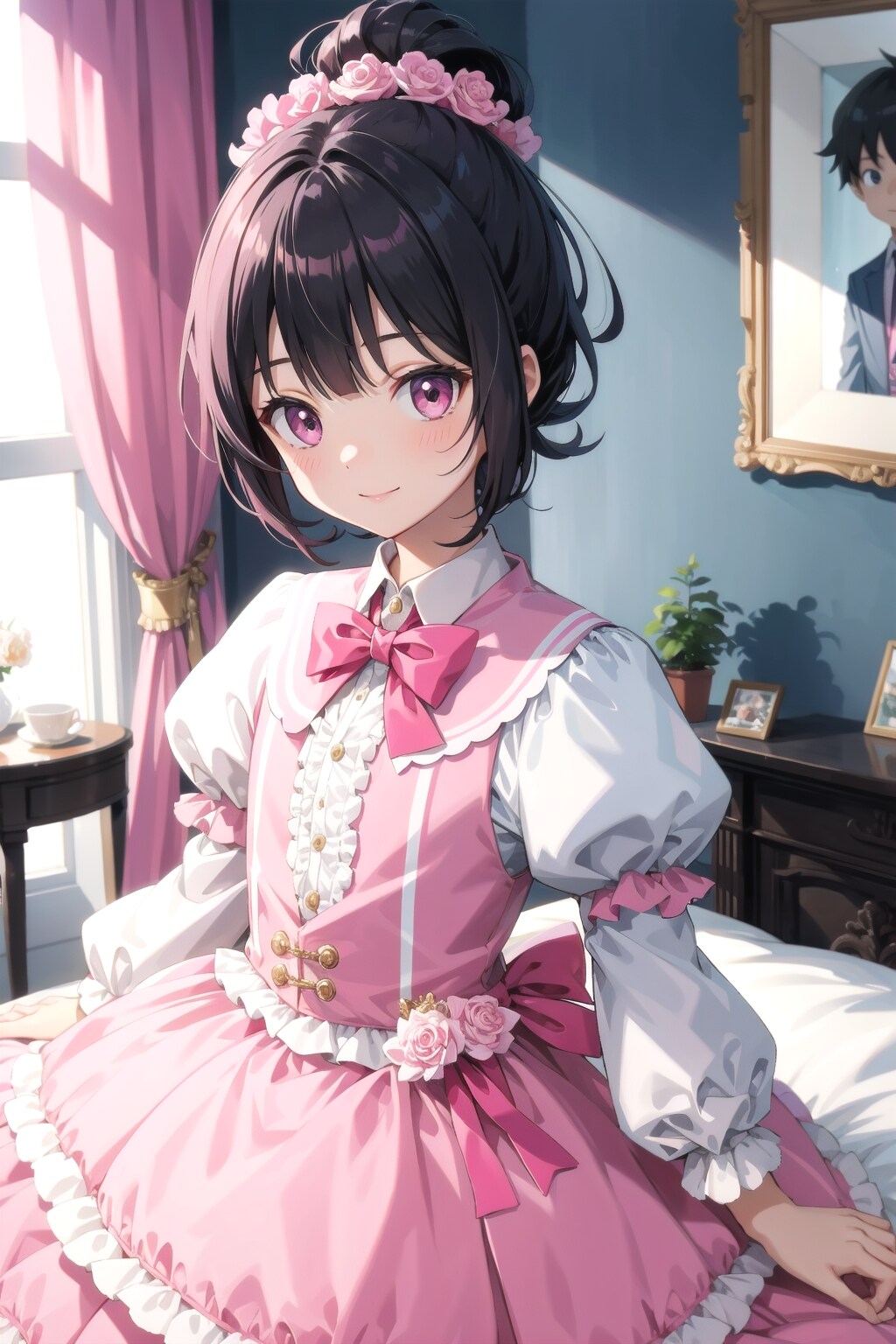 お団子王子はピンクが好き