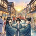 羽織をパタパタ 7枚目