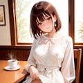喫茶店でこっそり 7枚目