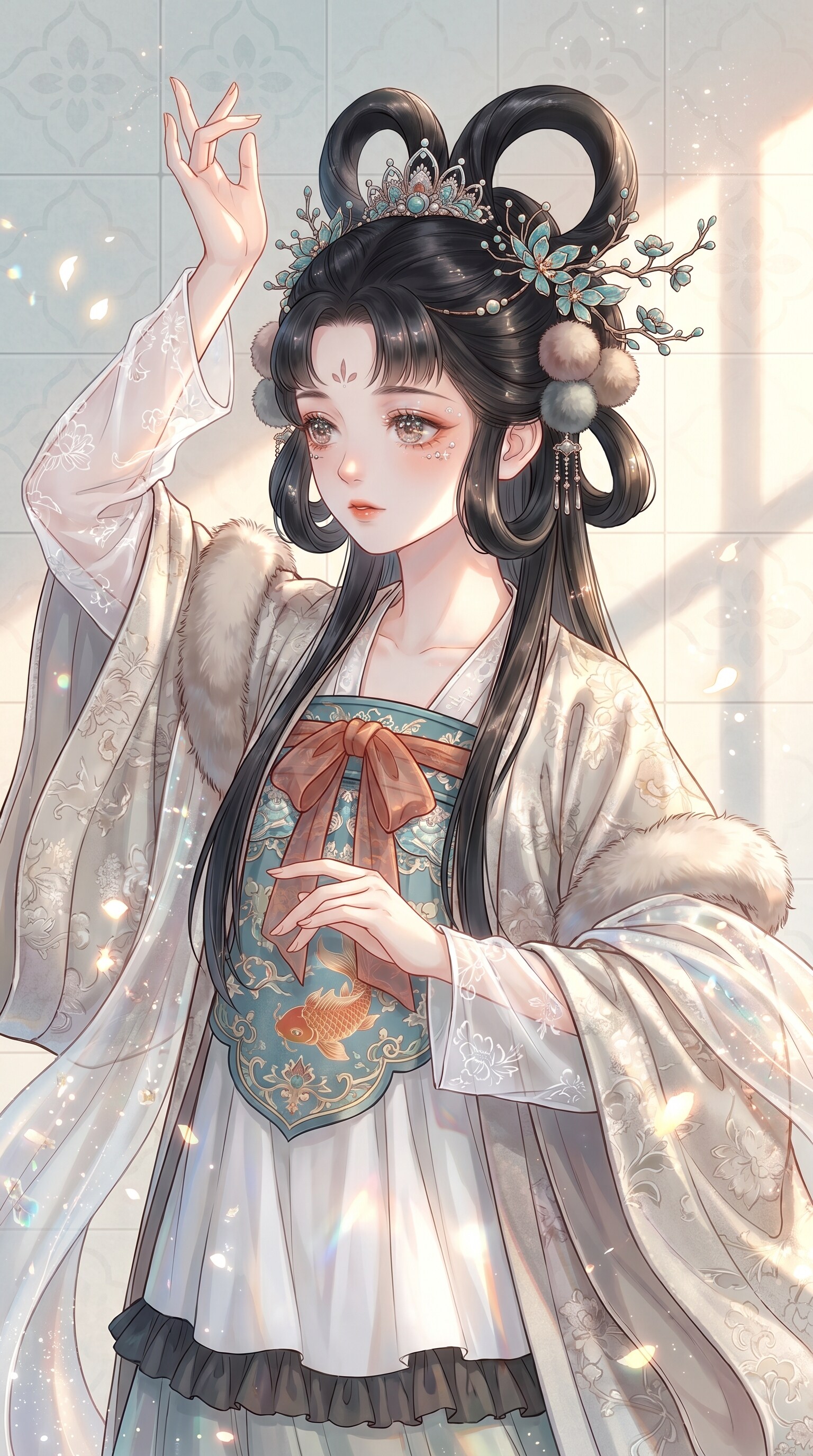 陽暉繚乱の華鬘姫 | の人気AIイラスト・グラビア