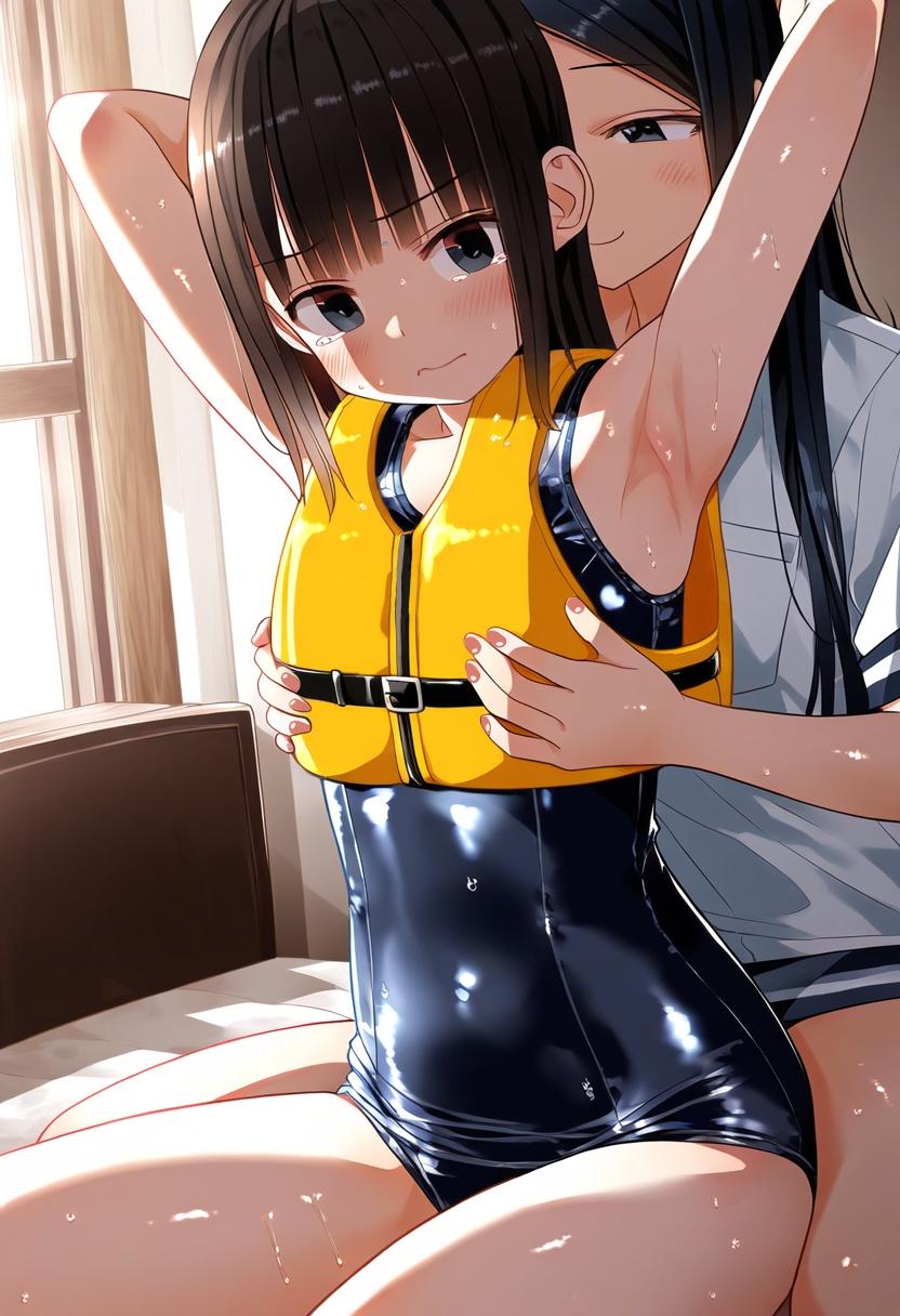 ママにいじられるうちの子ちゃん