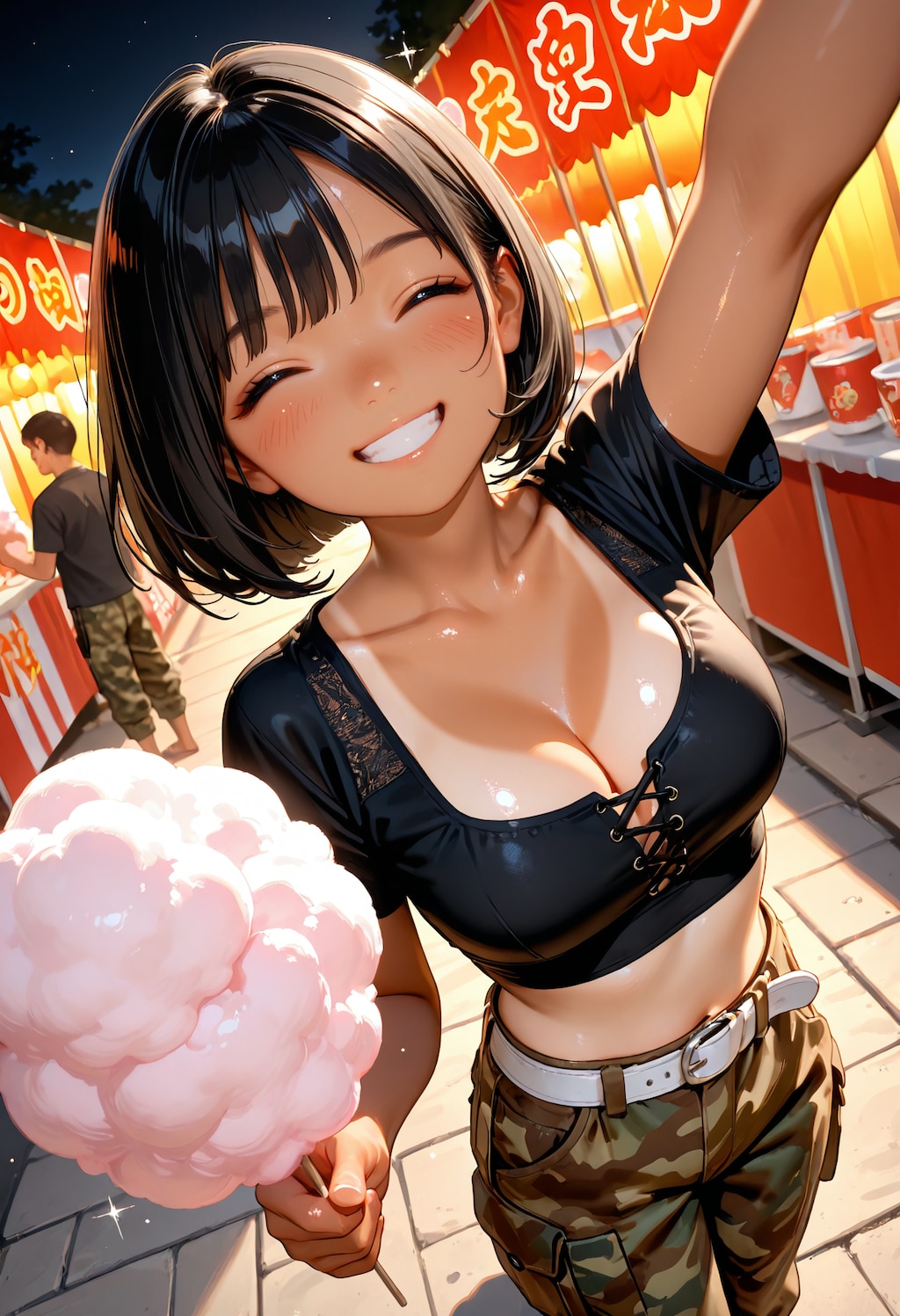 お祭り。