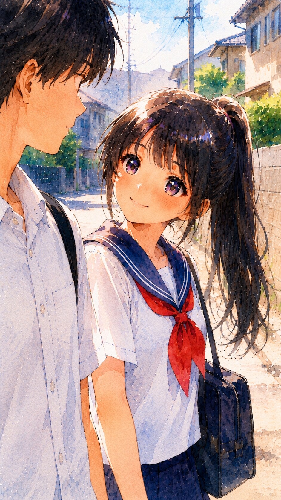 そんなに見ないでよ。恥ずかしい‥‥。
