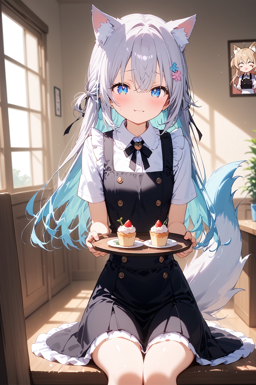 一緒に食べたいイヌミミちゃん