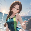 眼鏡三つ編み姉妹のお母さん・まなみさん 3枚目