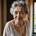 今朝のお婆ちゃん 2枚目