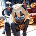 ハロウィンのクロネコ 5枚目