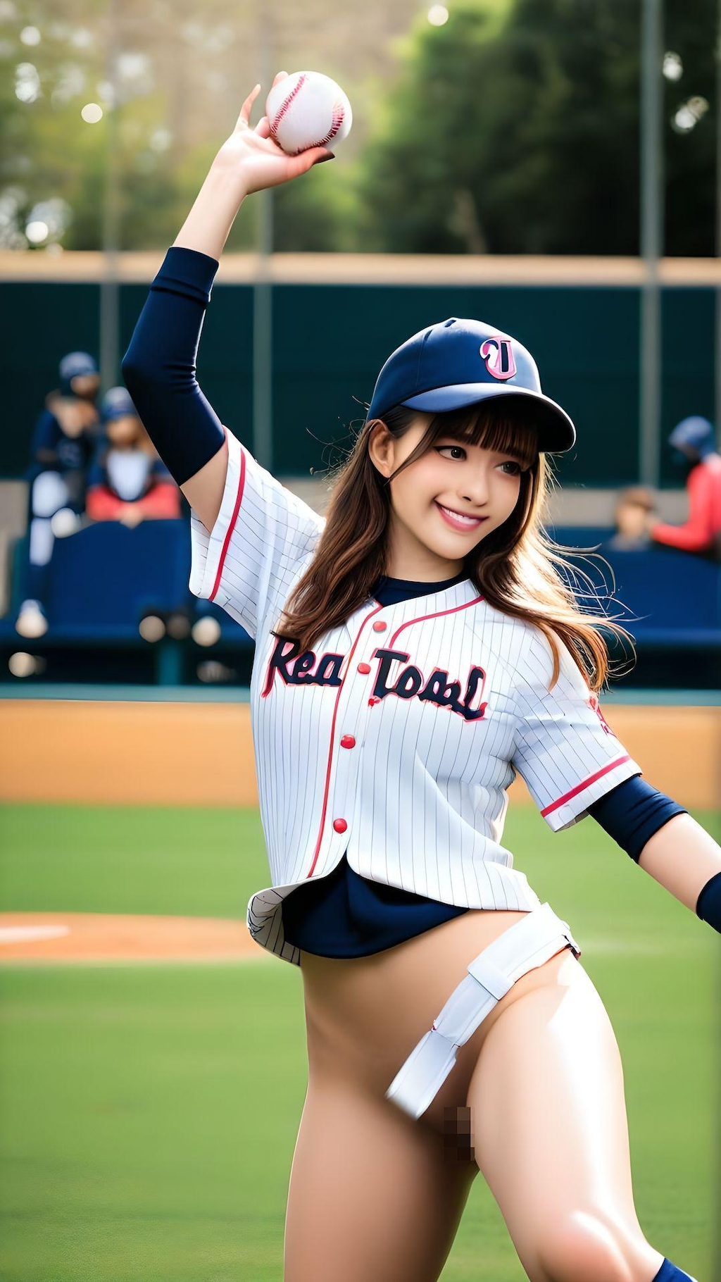 ノーパン始球式は実在した！