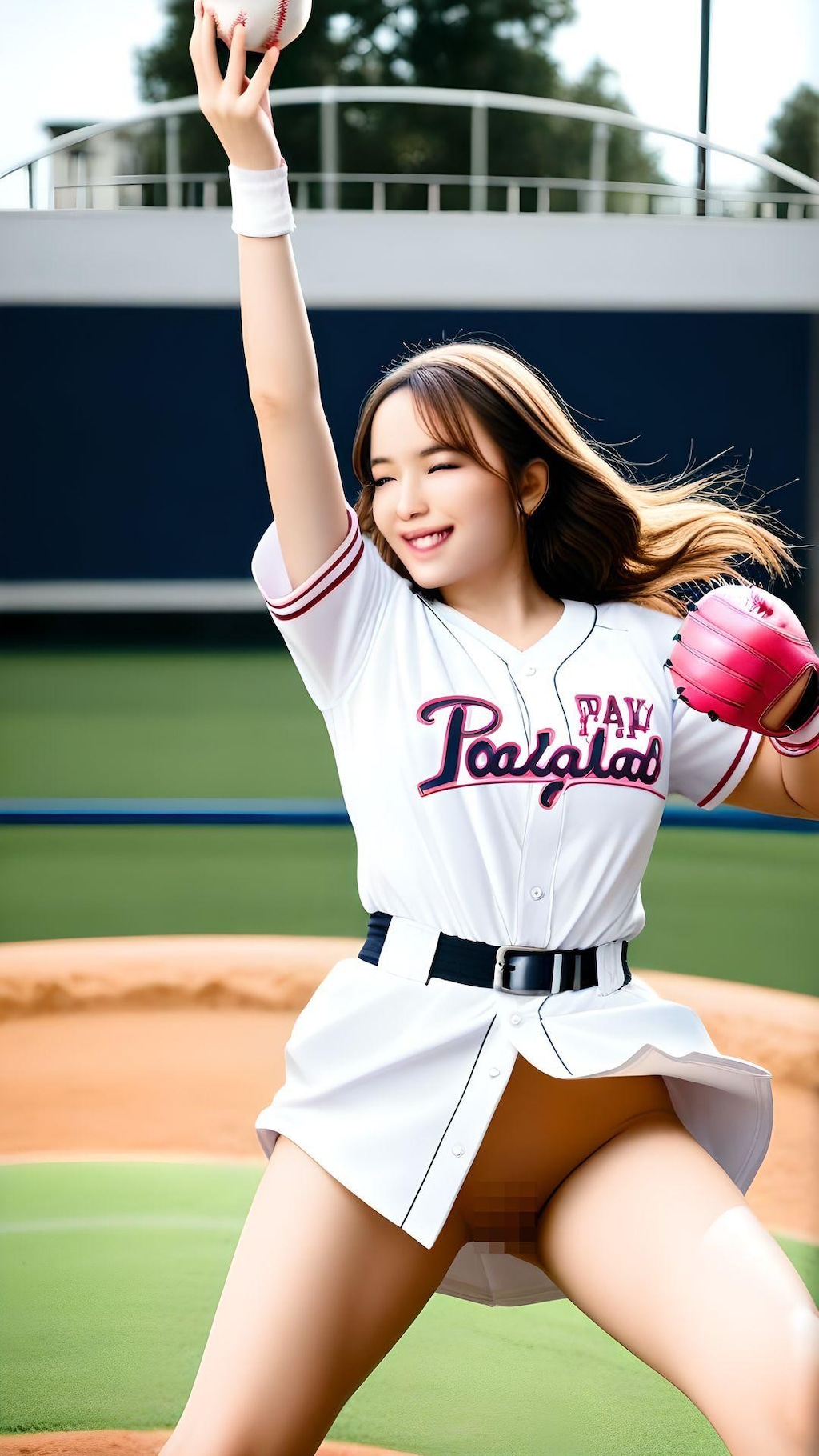 ノーパン始球式は実在した！