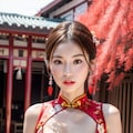 胸元が空きすぎたチャイナ服 3枚目