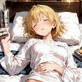 宅飲みハプニング♪～先輩の無防備な寝顔～ Z616 2枚目