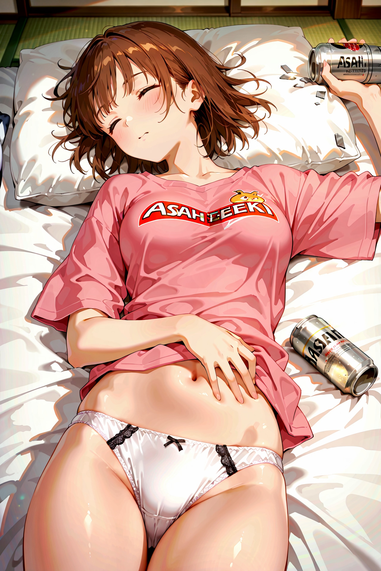宅飲みハプニング♪～先輩の無防備な寝顔～ Z616