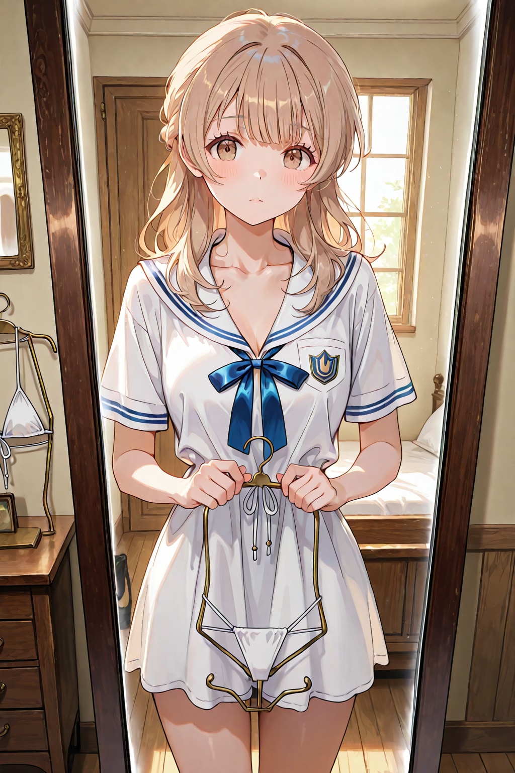 水着試着……？