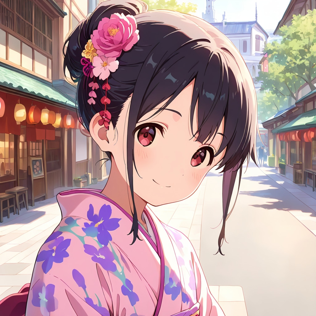 和服女子 | の人気AIイラスト・グラビア