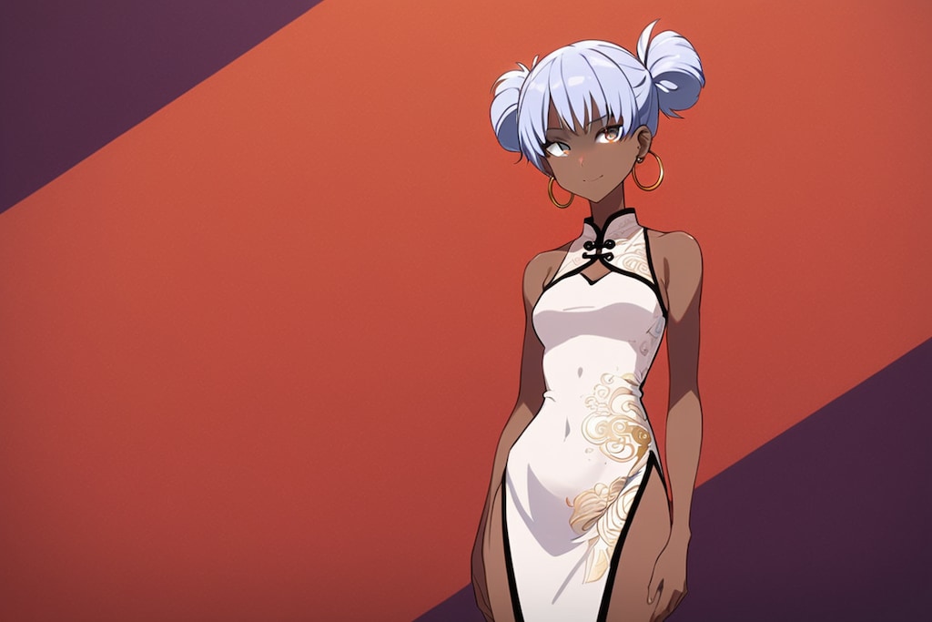 チャイナドレス娘2025④