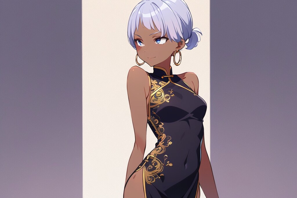 チャイナドレス娘2025④