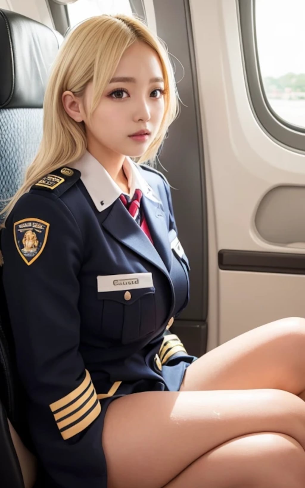 AIパイロット美女