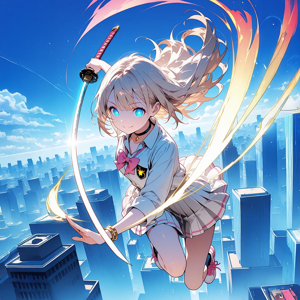 ギャル忍 『とりあえず斬っちゃお』 | の人気AIイラスト・グラビア