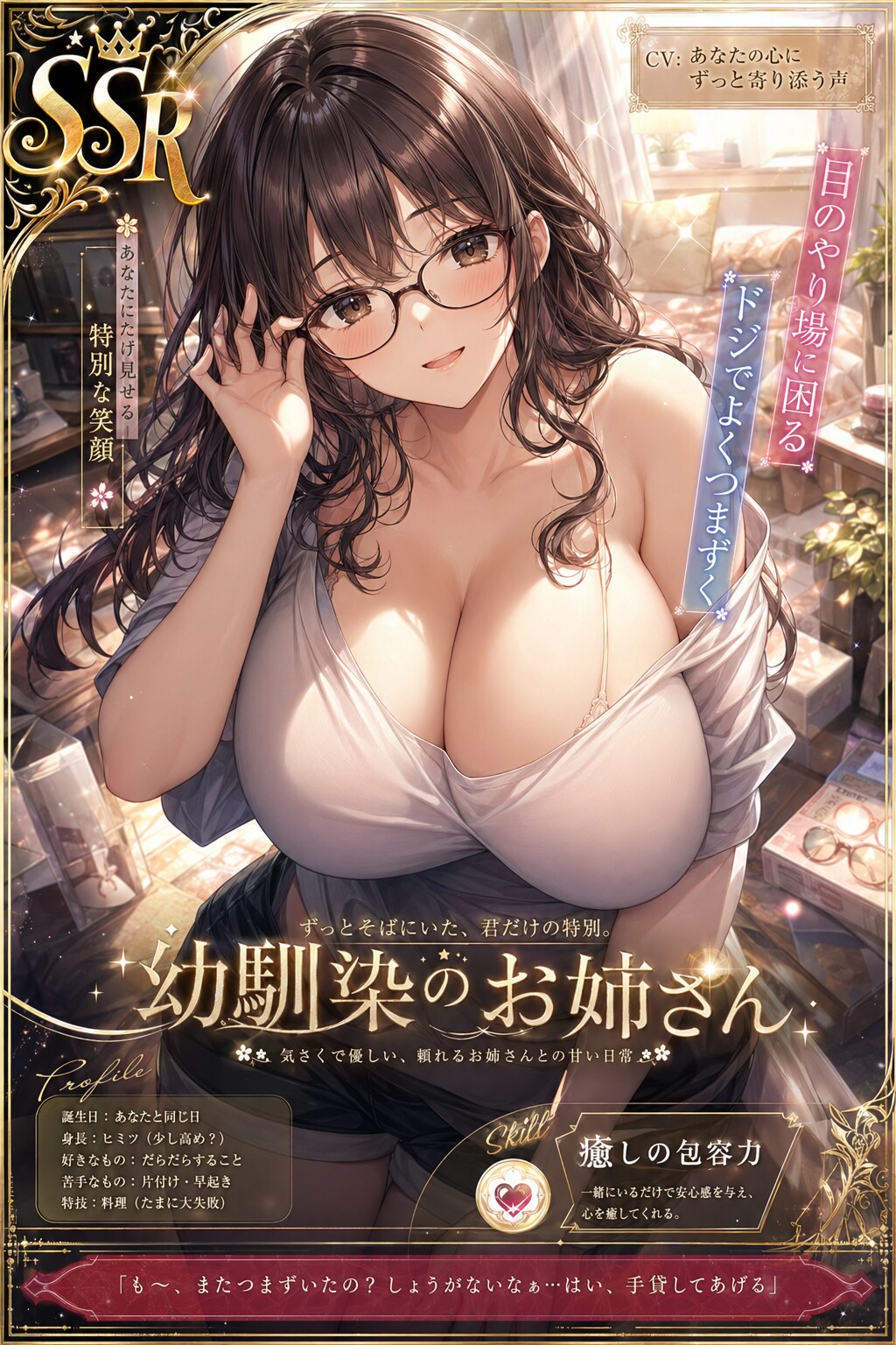 SSR「幼馴染のお姉さん」