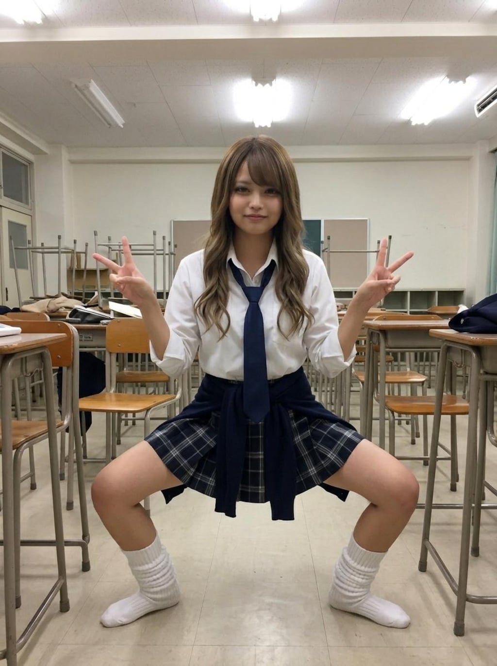ガニ股ギャル