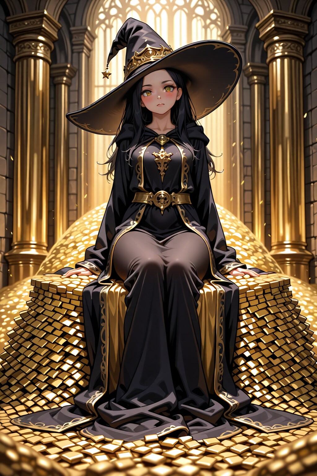 黄金と魔女 | の人気AIイラスト・グラビア
