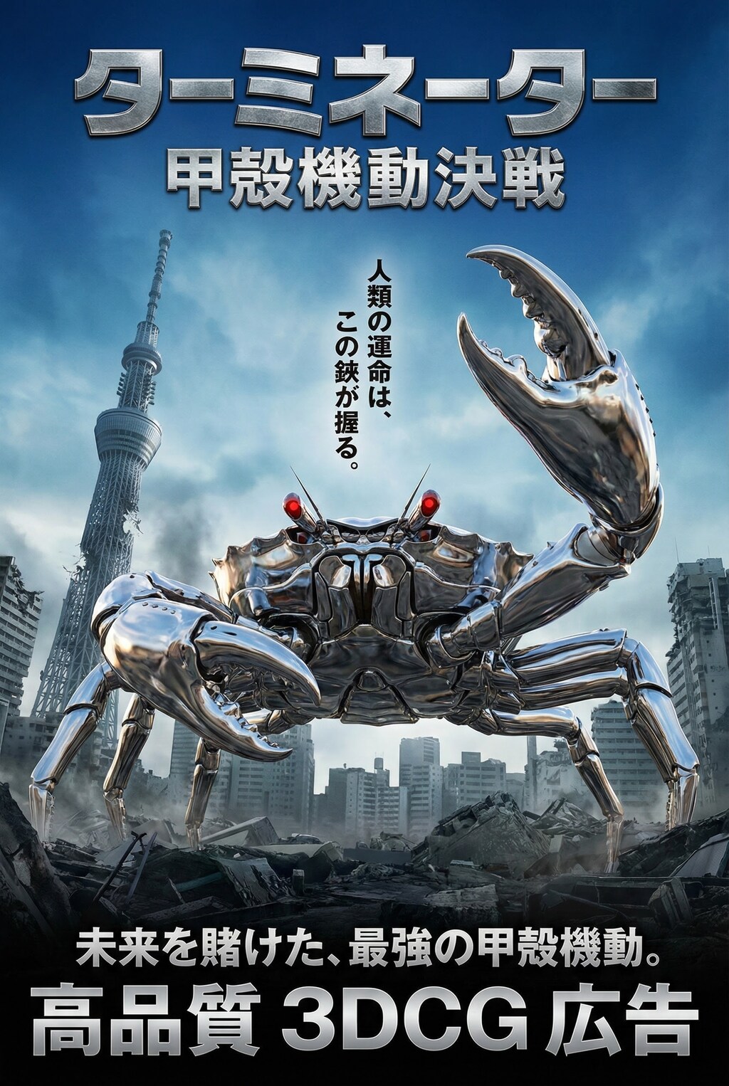 ターミネーター　カニ