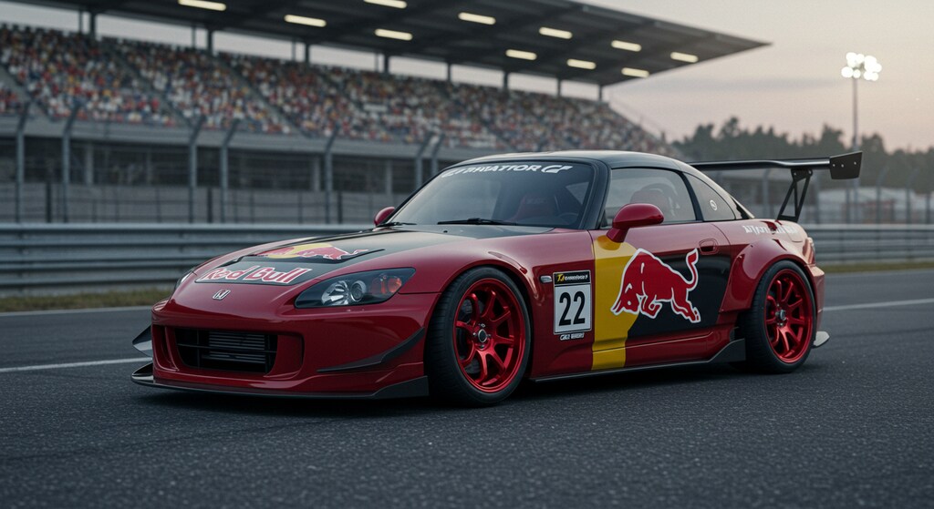 レッドブルS2000レーシングカー