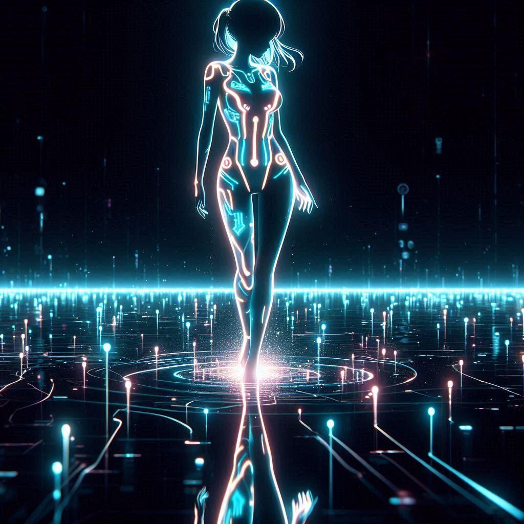 夜光水着コレクション〜電子世界〜