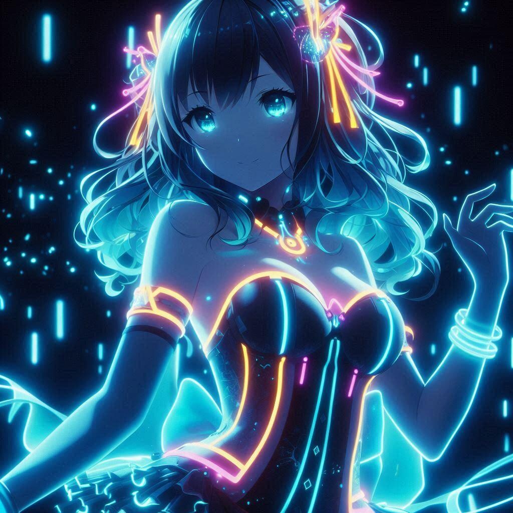 夜光水着コレクション〜電子世界〜