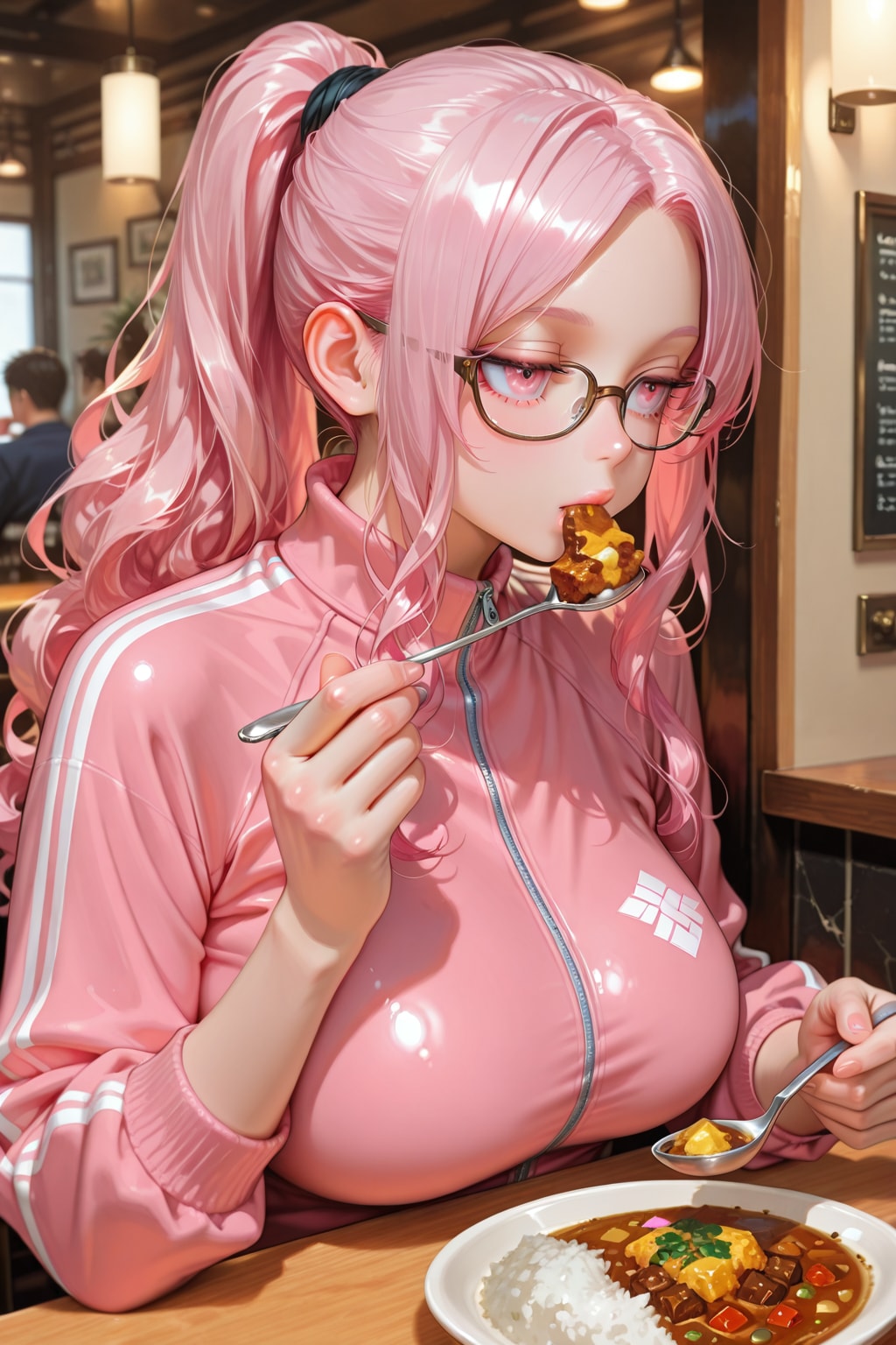 カレーとメガネ