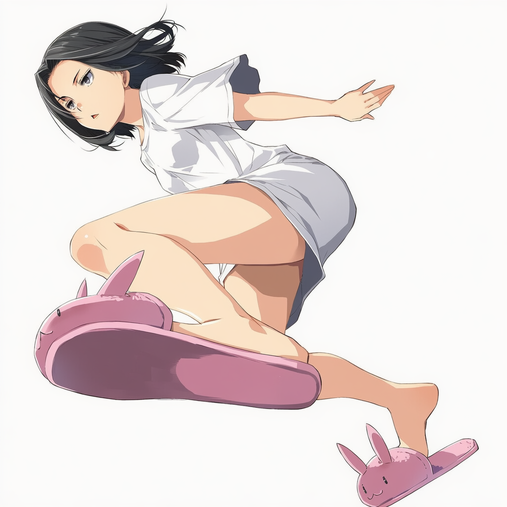 うさぎのスリッパ