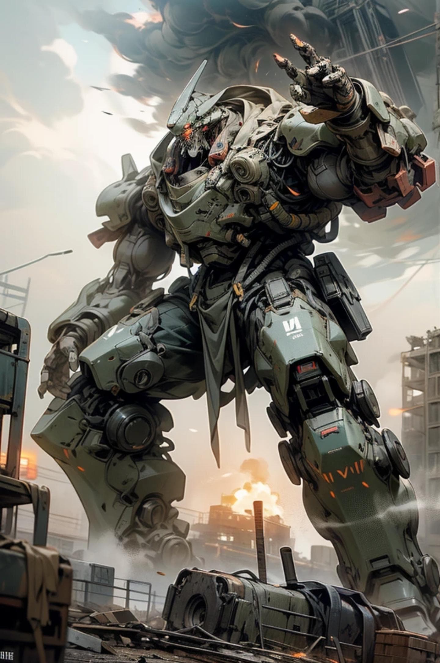 GC BR ロッド部隊の副長 | の人気AIイラスト・グラビア