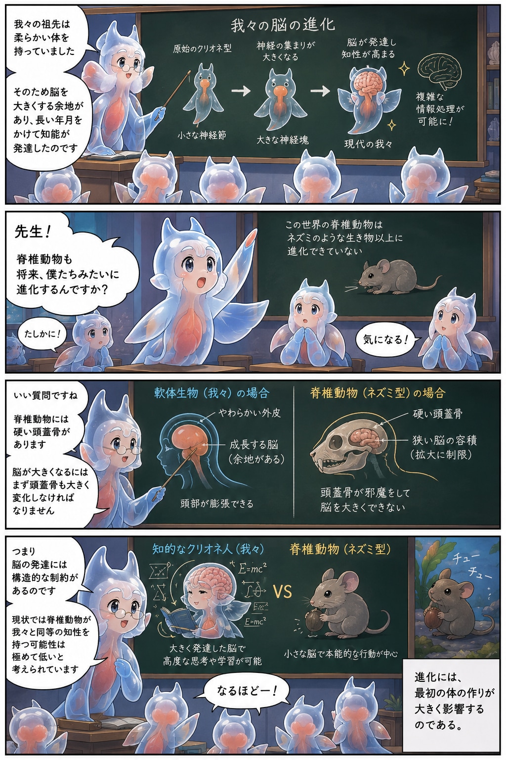知的生命体への進化